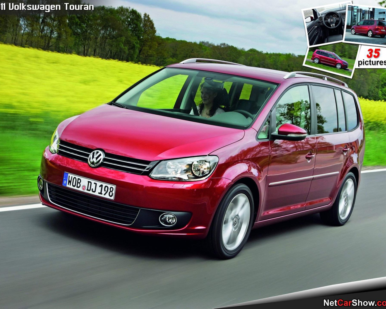 Дизайн автомобиля Volkswagen Touran