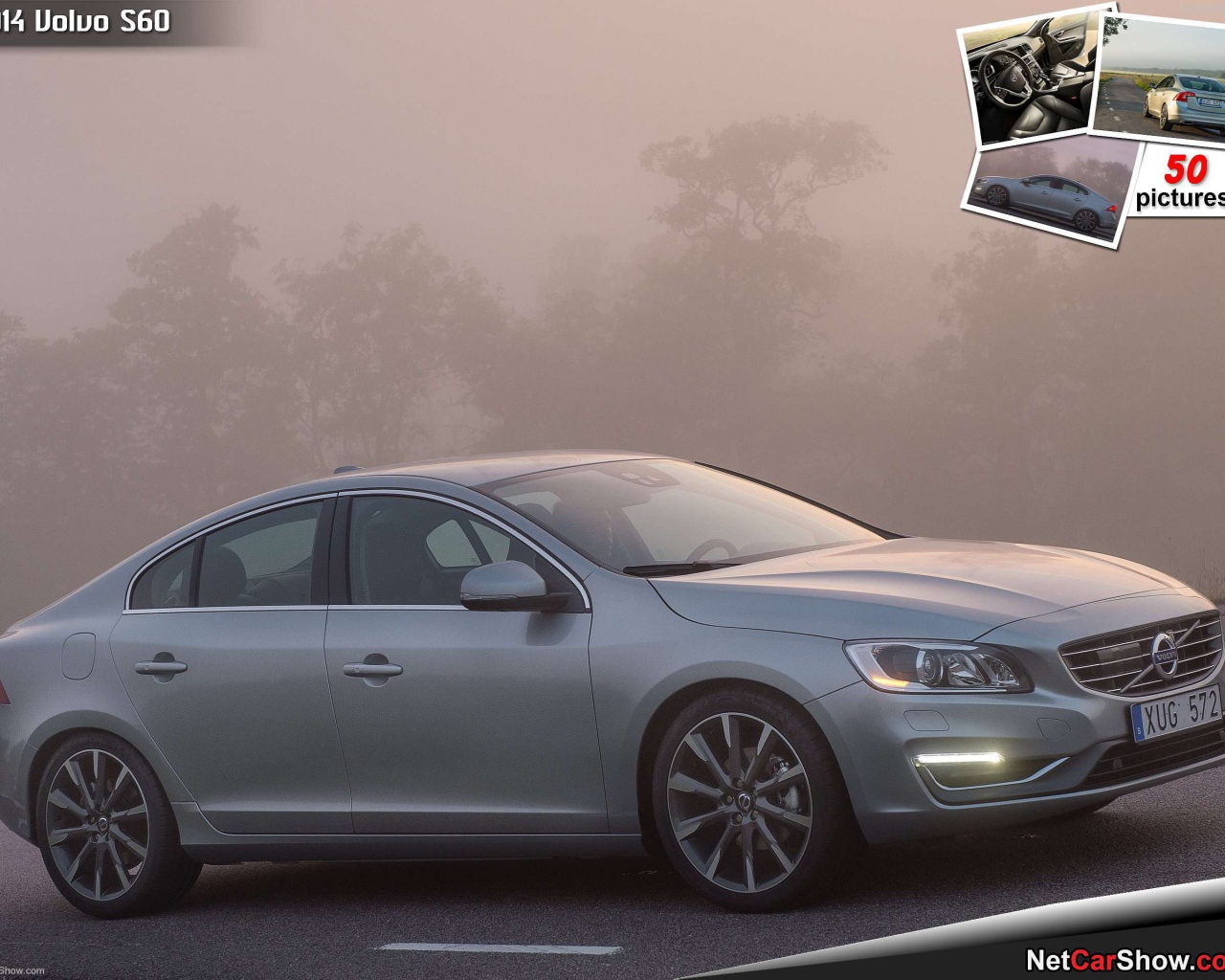 Красивый автомобиль Volvo s60 в Москве