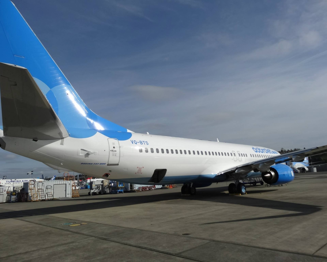 Авиалайнер от компании Добролет