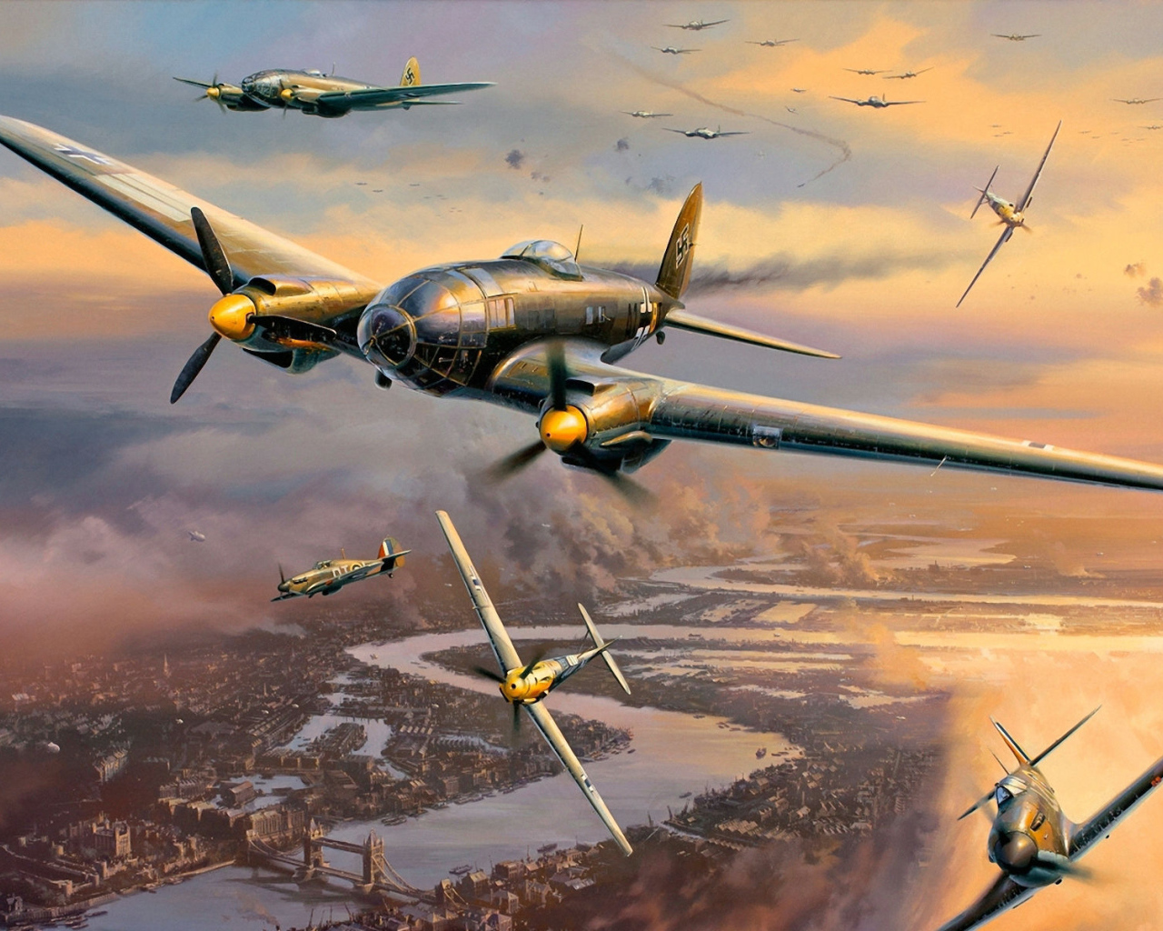 Воздушный бой над Лондоном