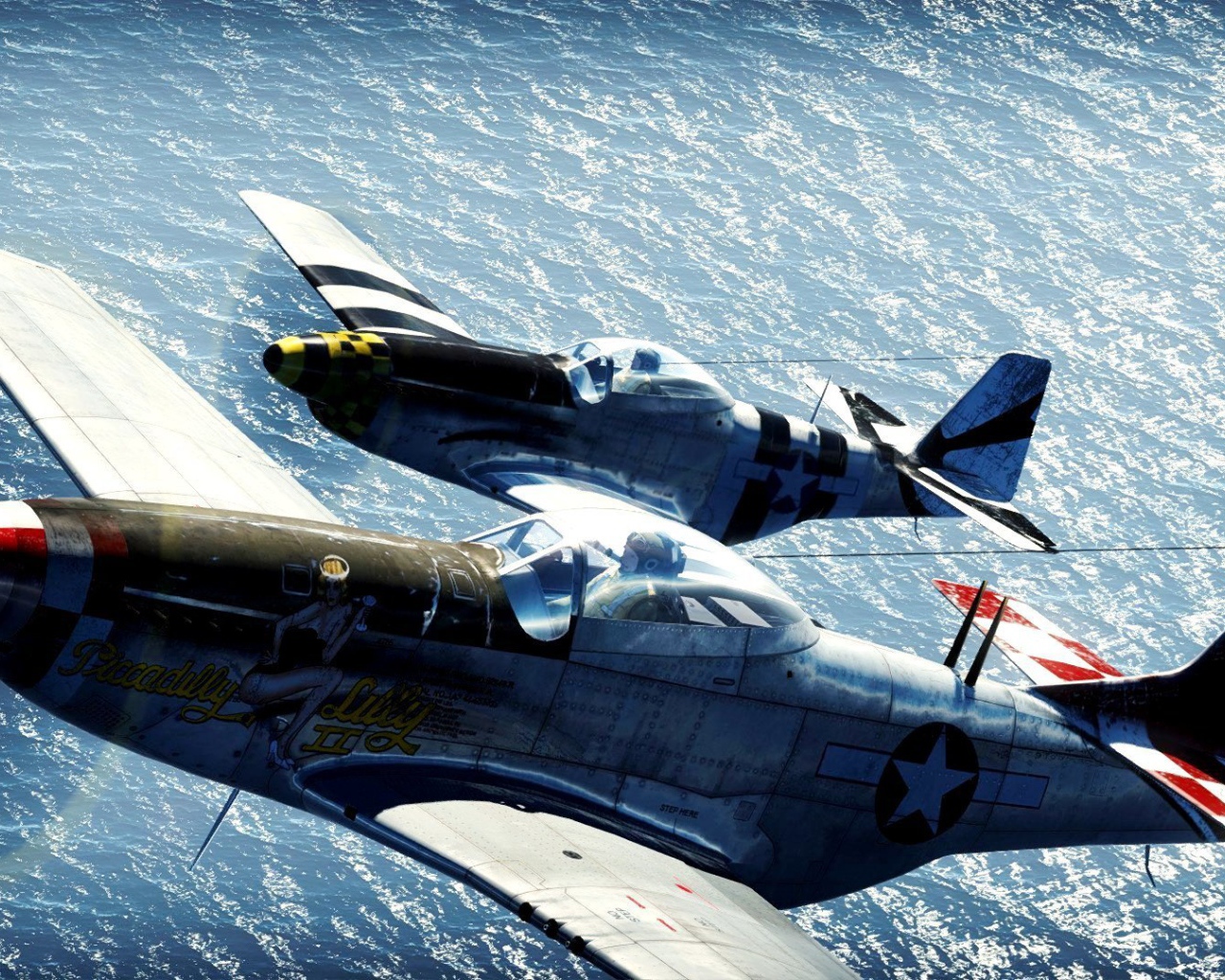 Полет над морем