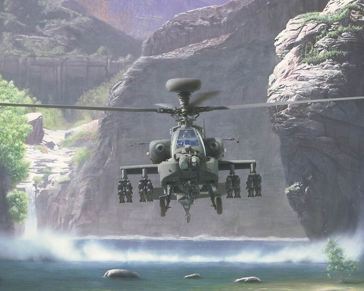 Вертолет АН-64