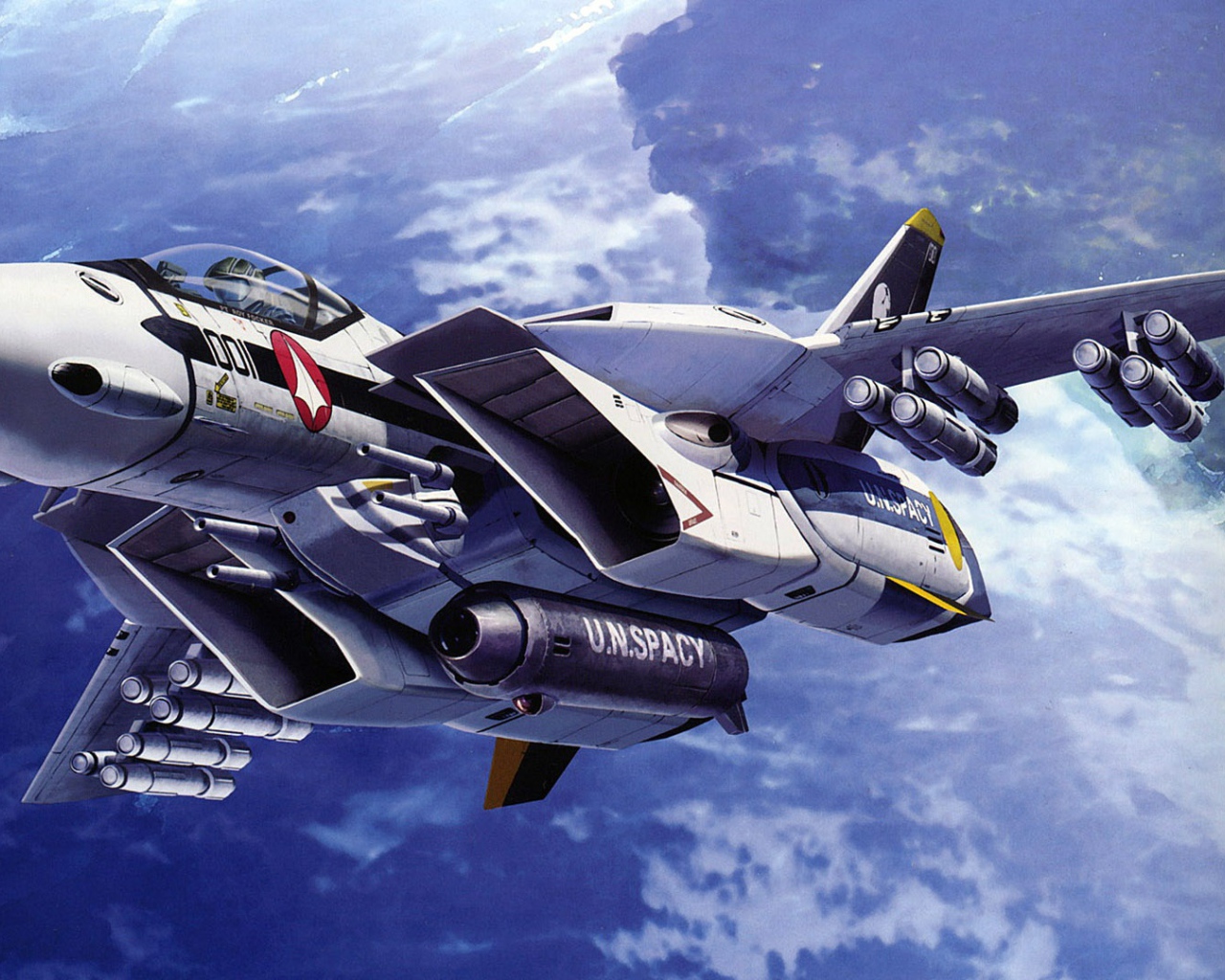 Истребитель на боевом дежурстве