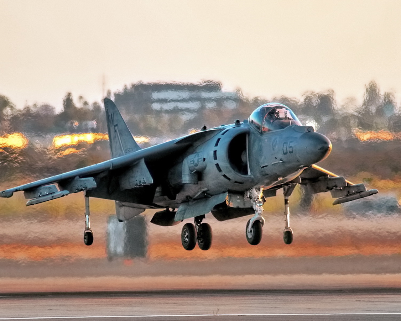 Взлет самолета