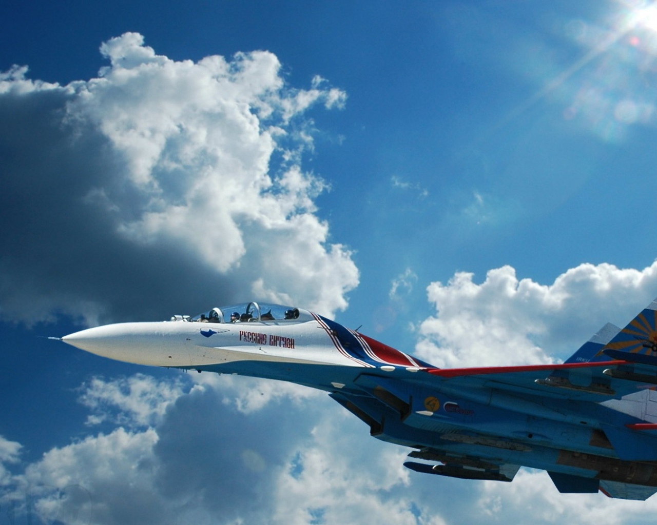 Самолет Русские Витязи
