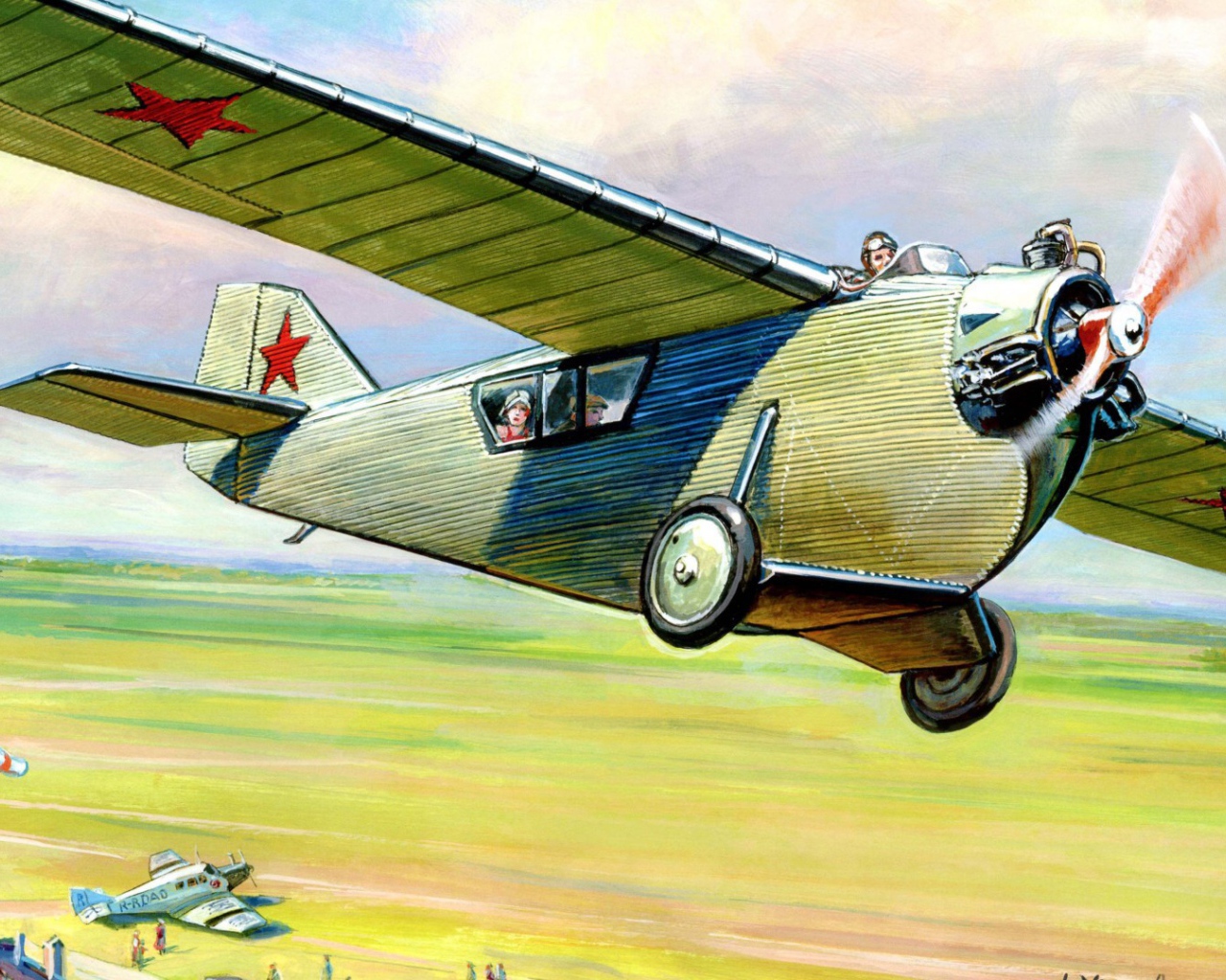 Первый пассажирский самолет