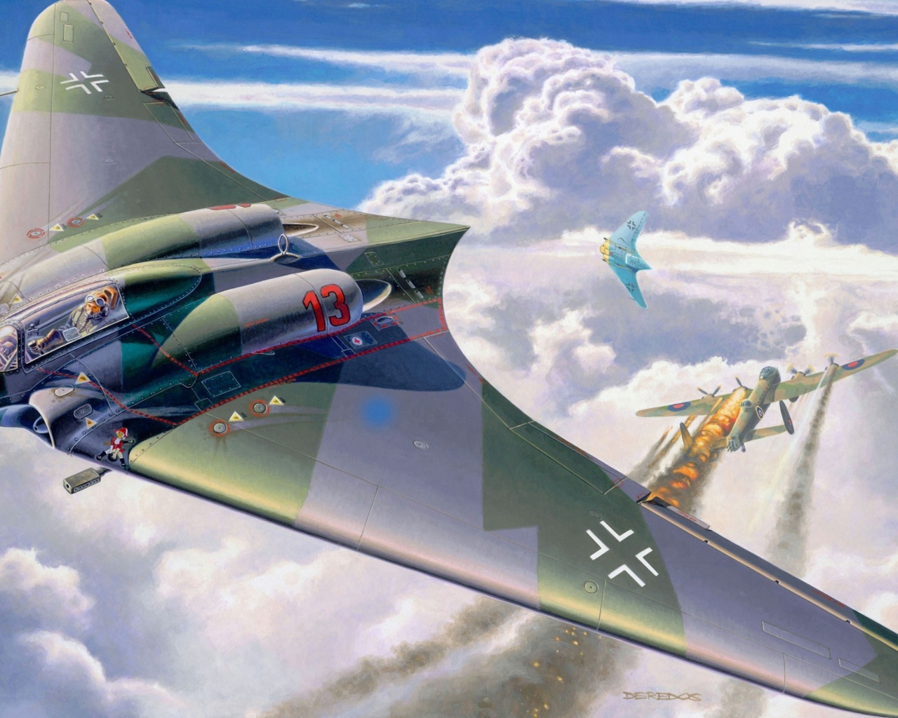 Немецкий военный самолет