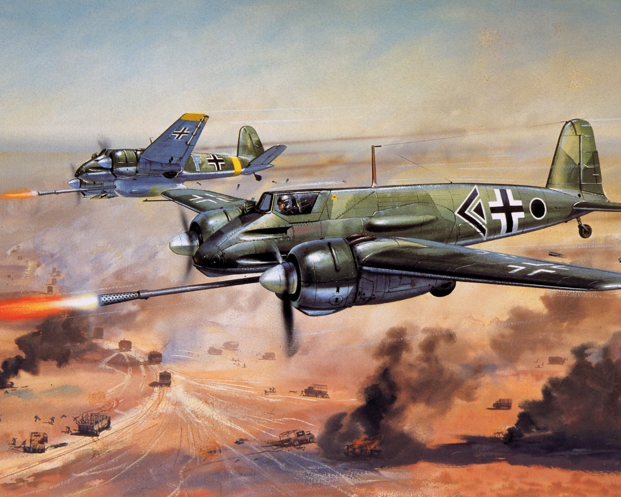 Немецкий самолет Хенкель