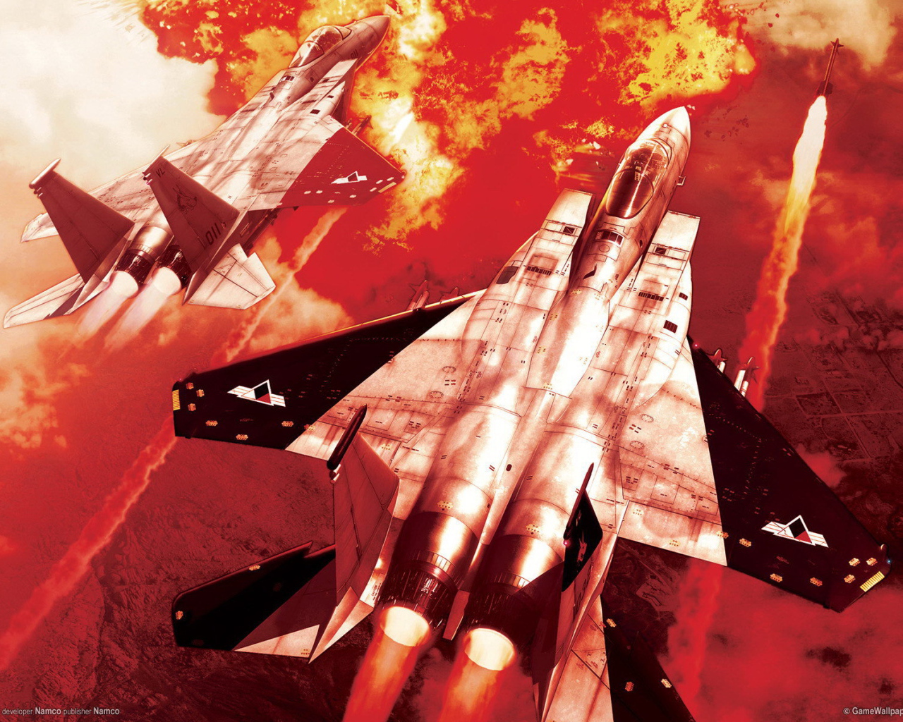 Запуск ракеты с военного самолета