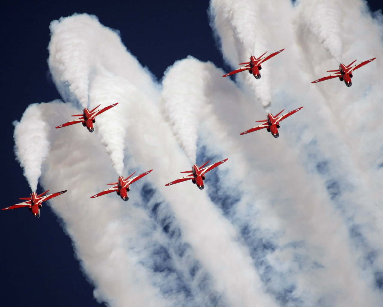 Красные самолеты