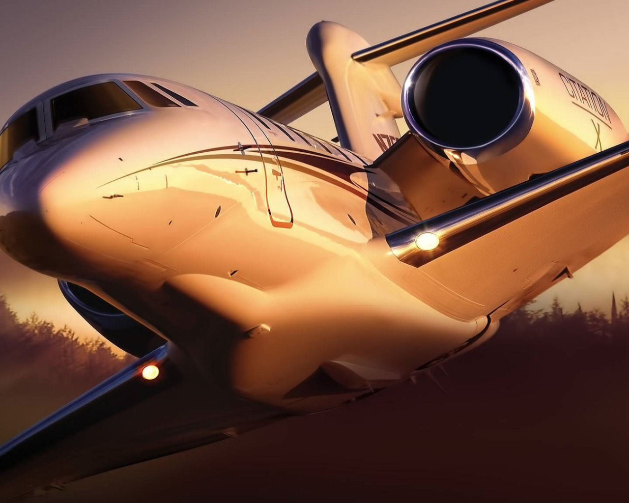 Самолет гражданской авиации