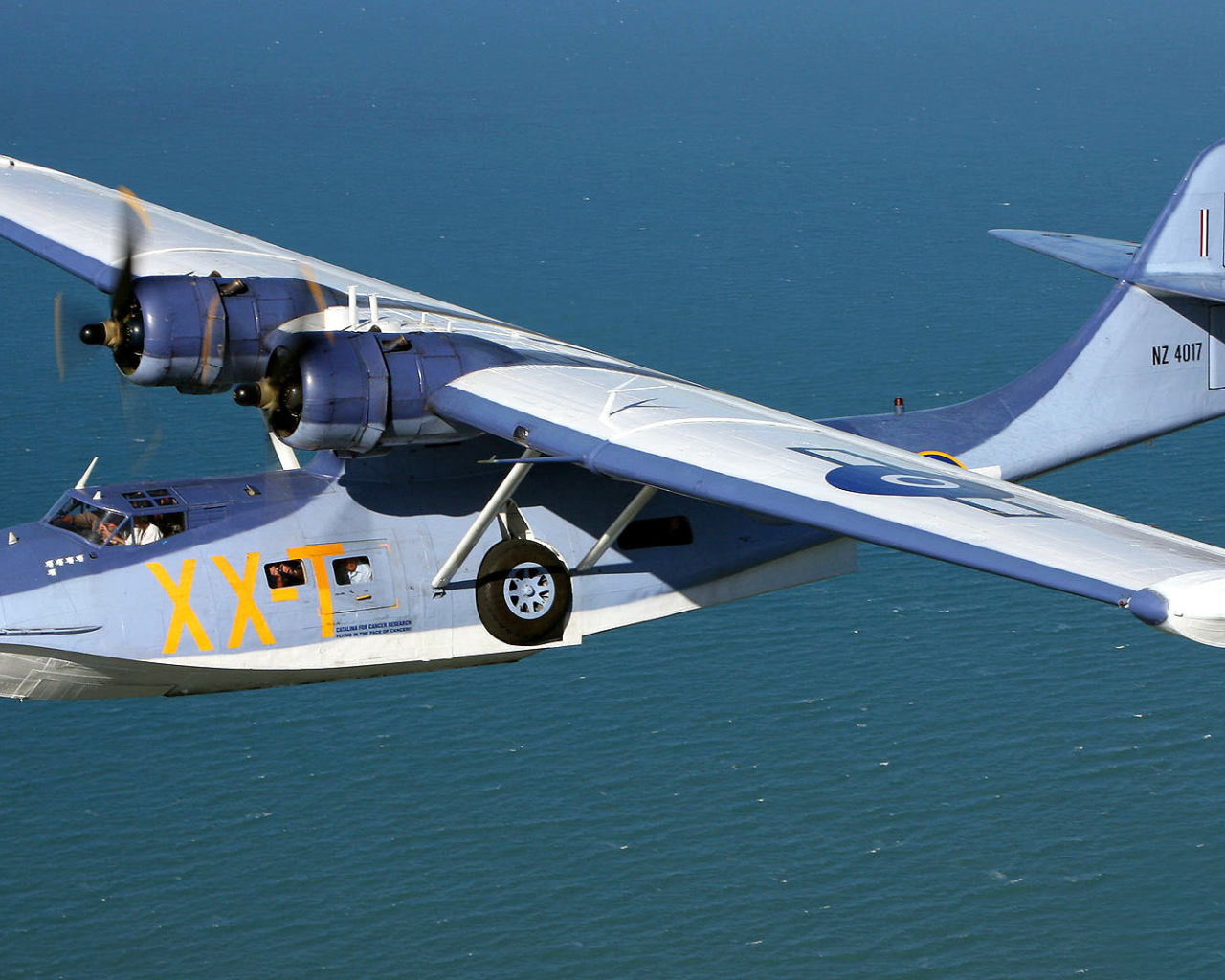 Водный самолет Каталина