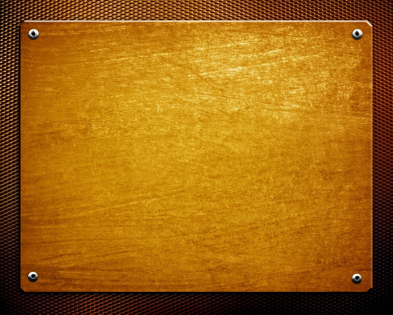 Медная табличка