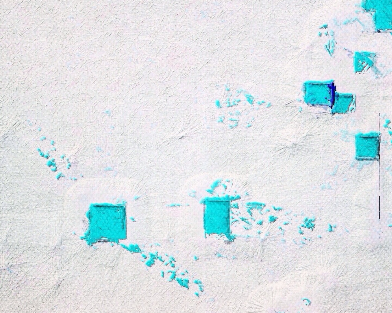 Испачканая салфетка