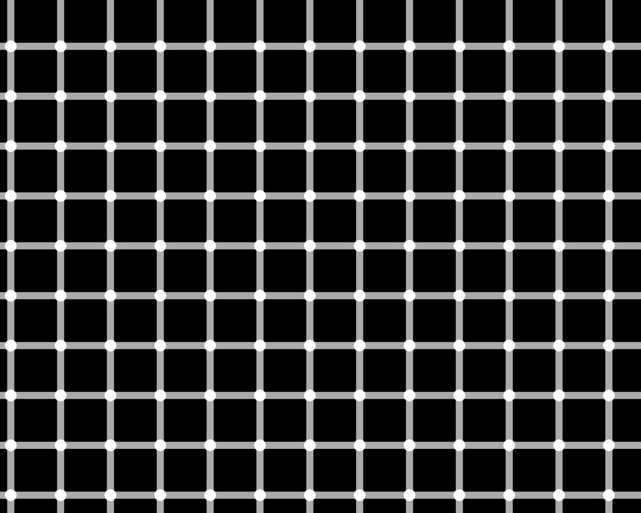 Оптическая иллюзия с решеткой