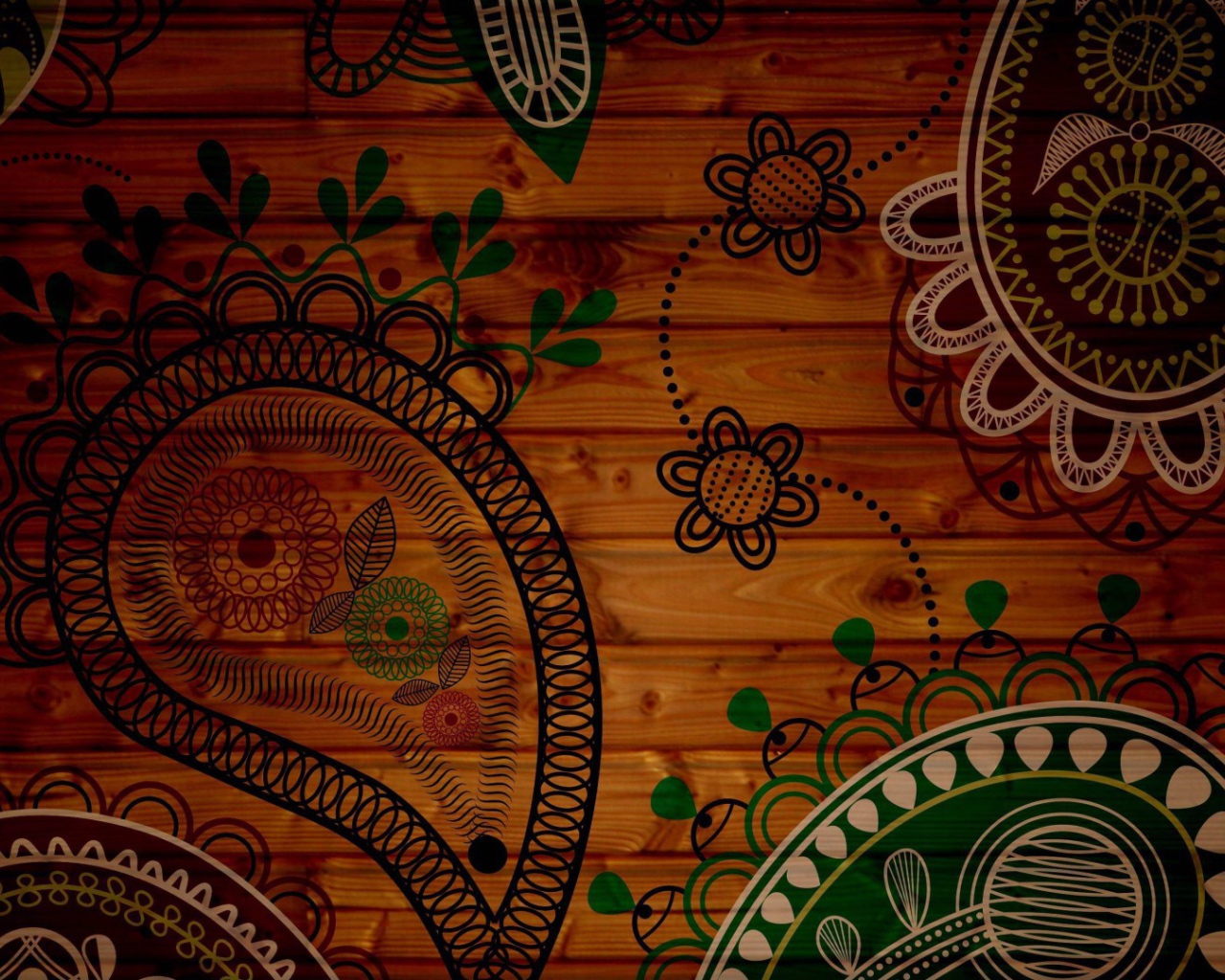 Роспись на дереве