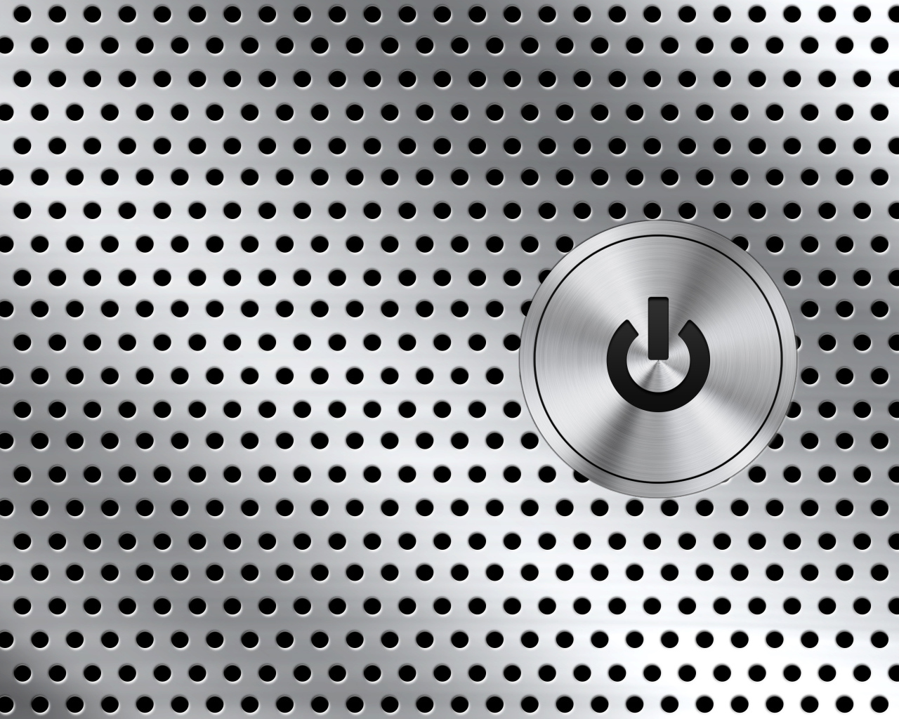 Кнопка на металле