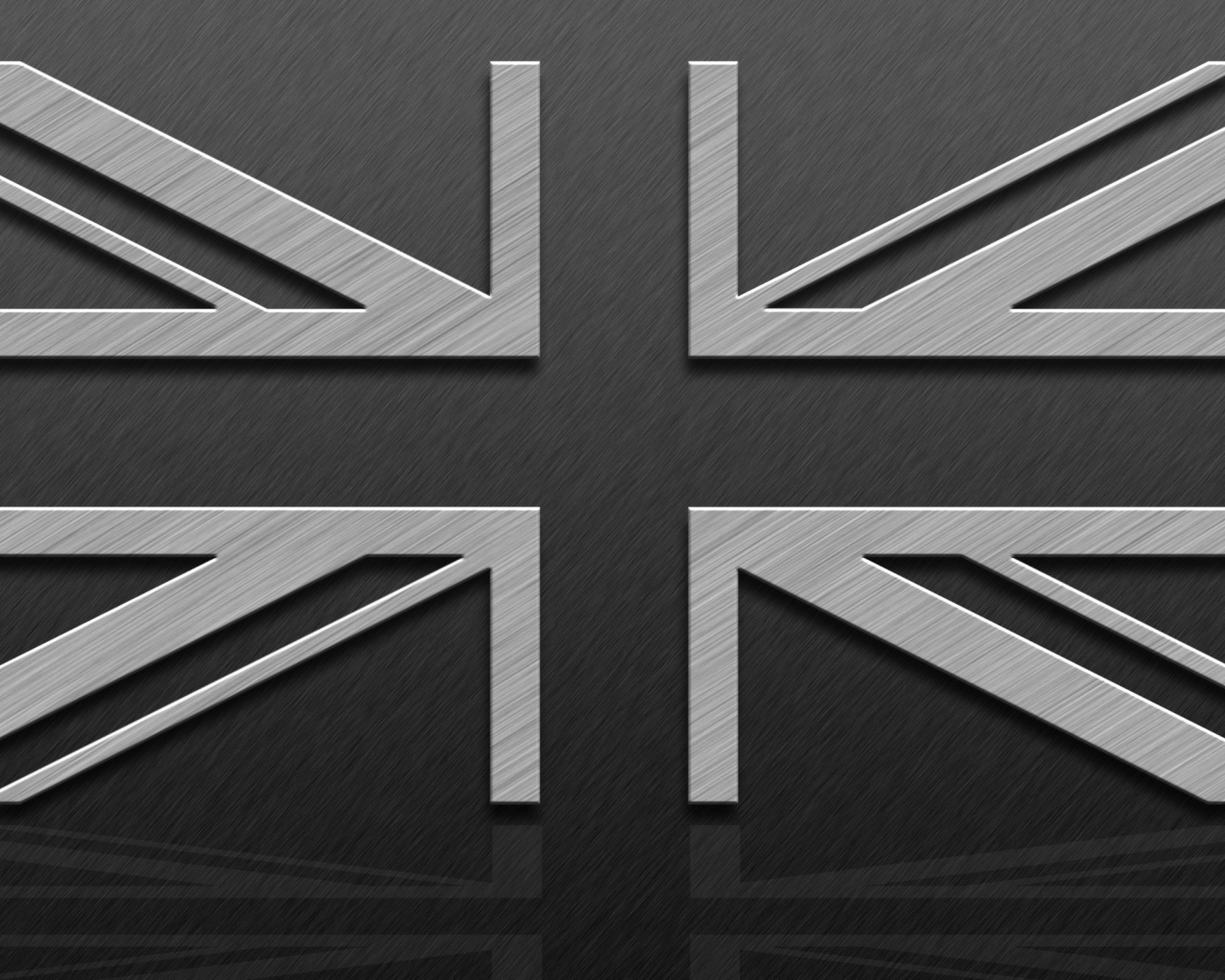 Металлический флаг Британии