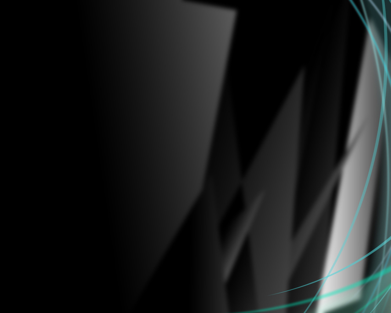 Волны света на черных обоях