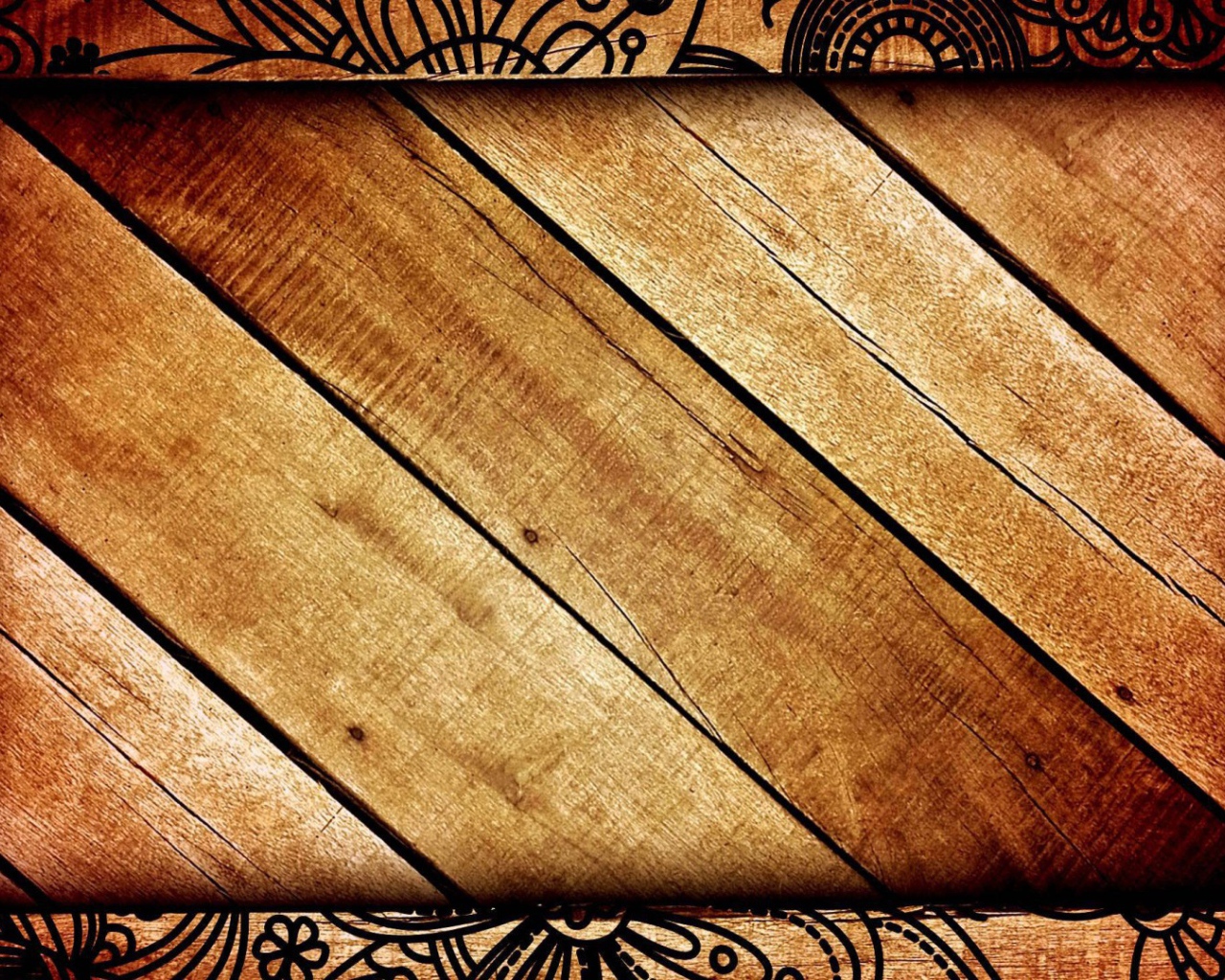 Деревянная рамка