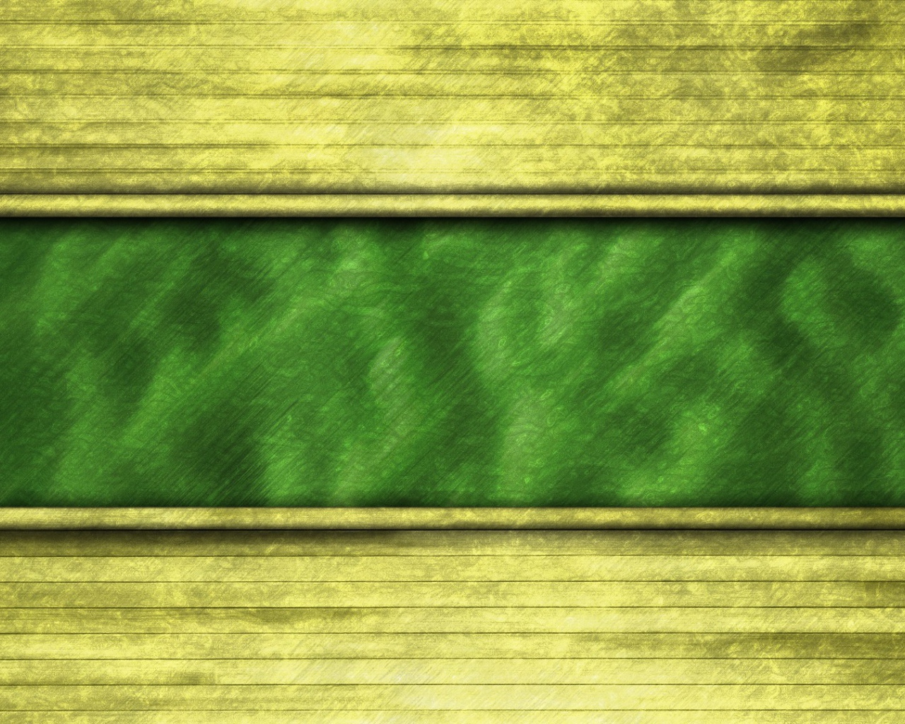 Желтые и зеленая полоса