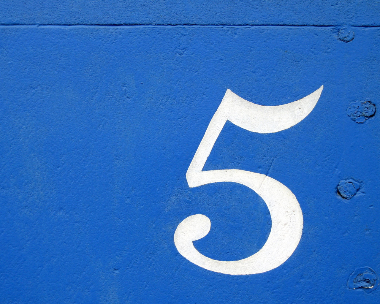 Цифра пять