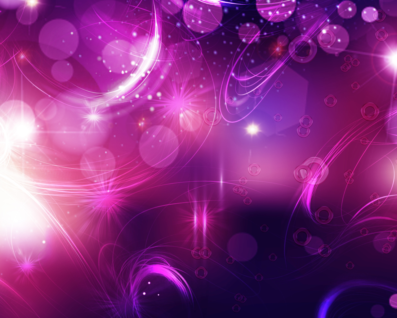 Розовый фон с бликами