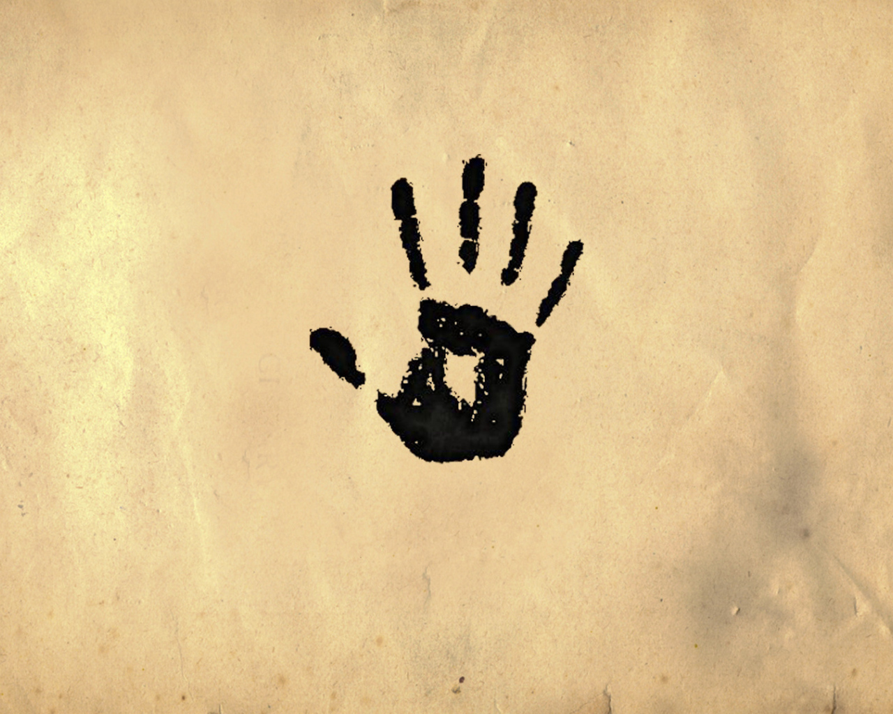 Отпечаток ладони