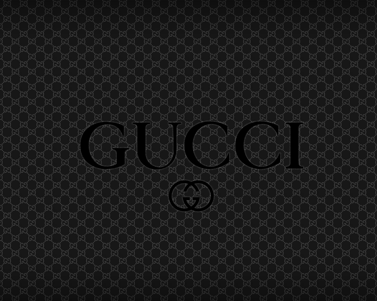 Черный логотип Gucci