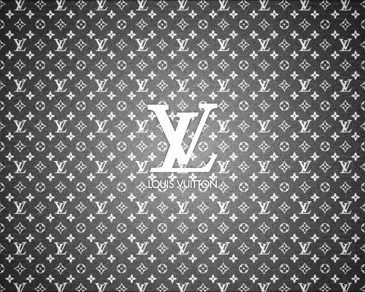 Черный логотип Louis Vuitton