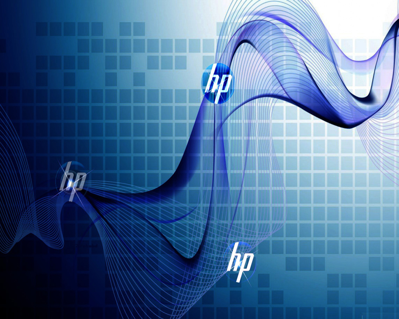 Синие изгибы HP