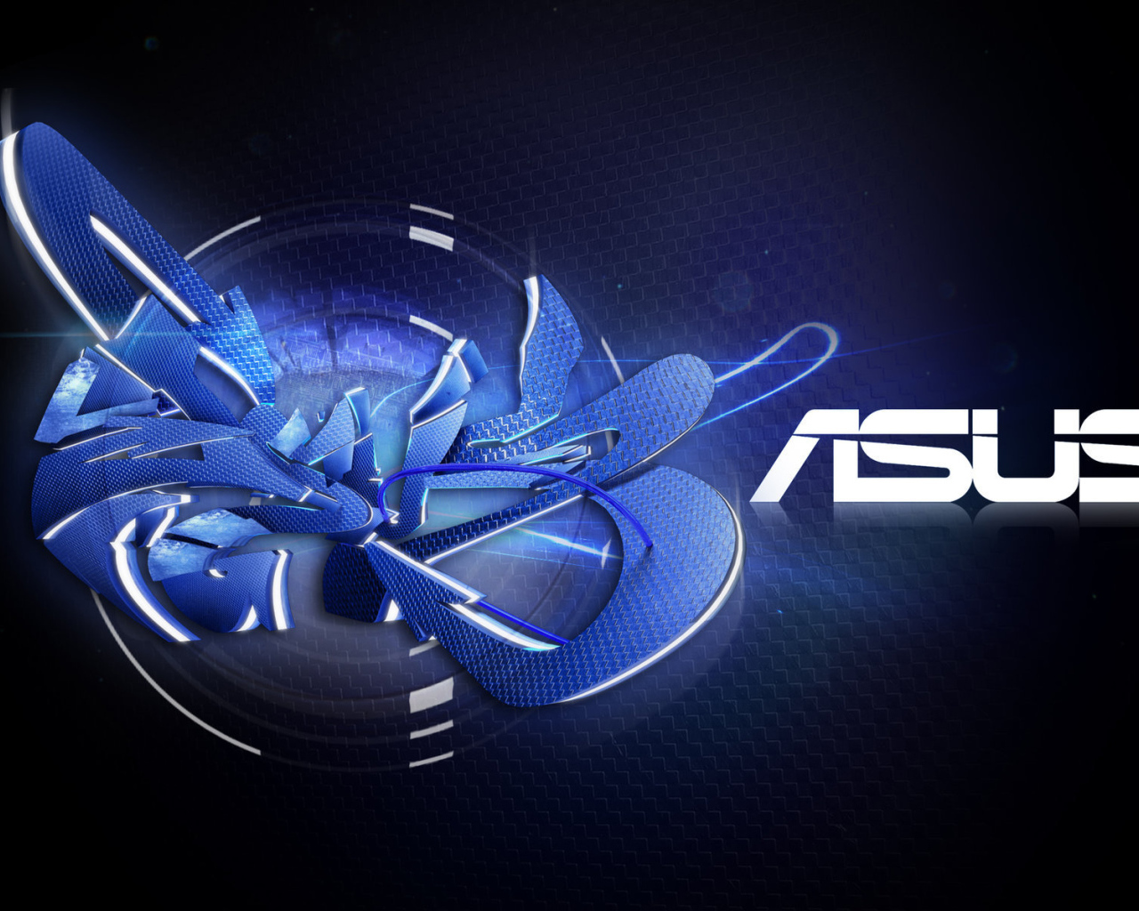 Яркая бабочка ASUS