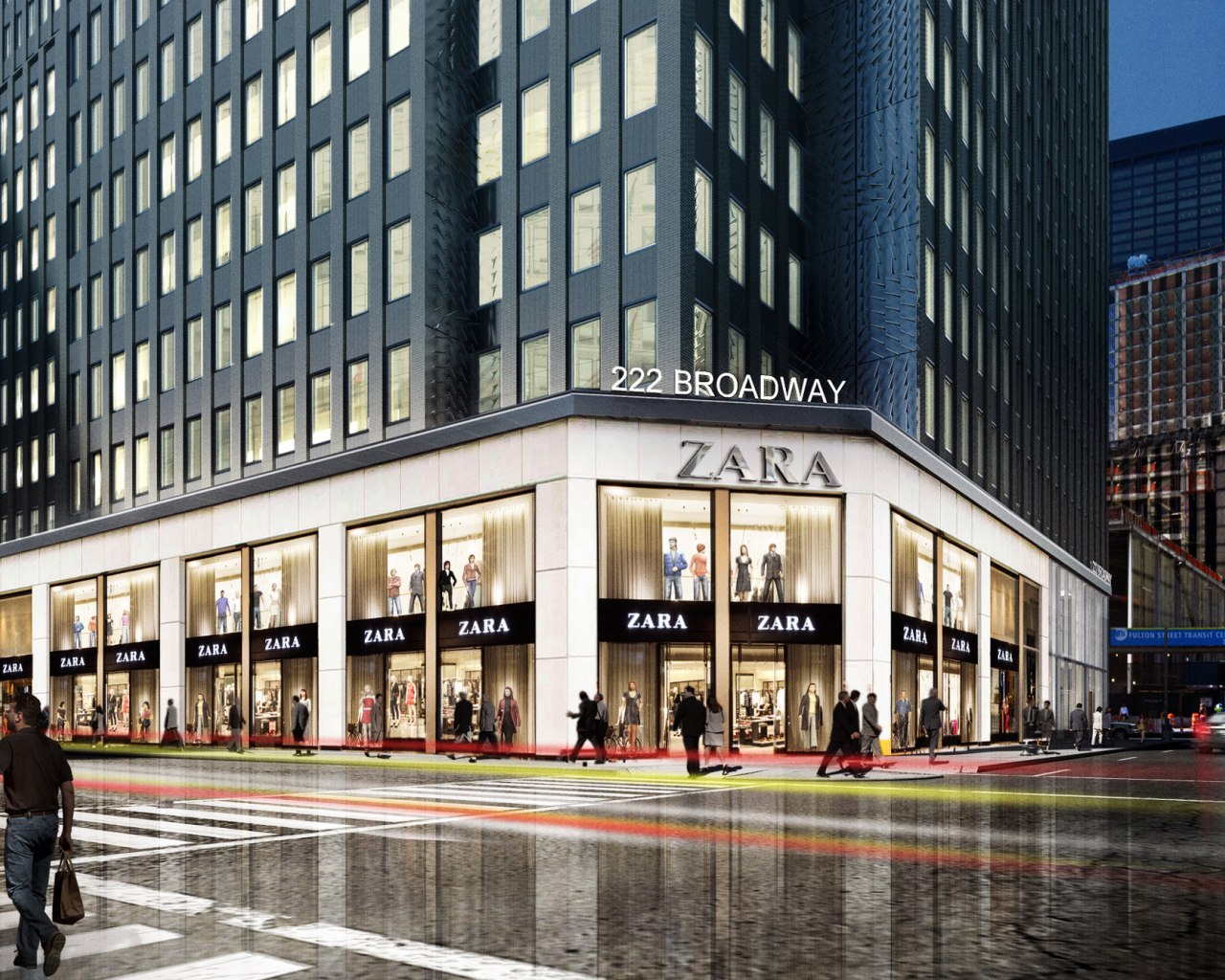 Дорогой бутик Zara