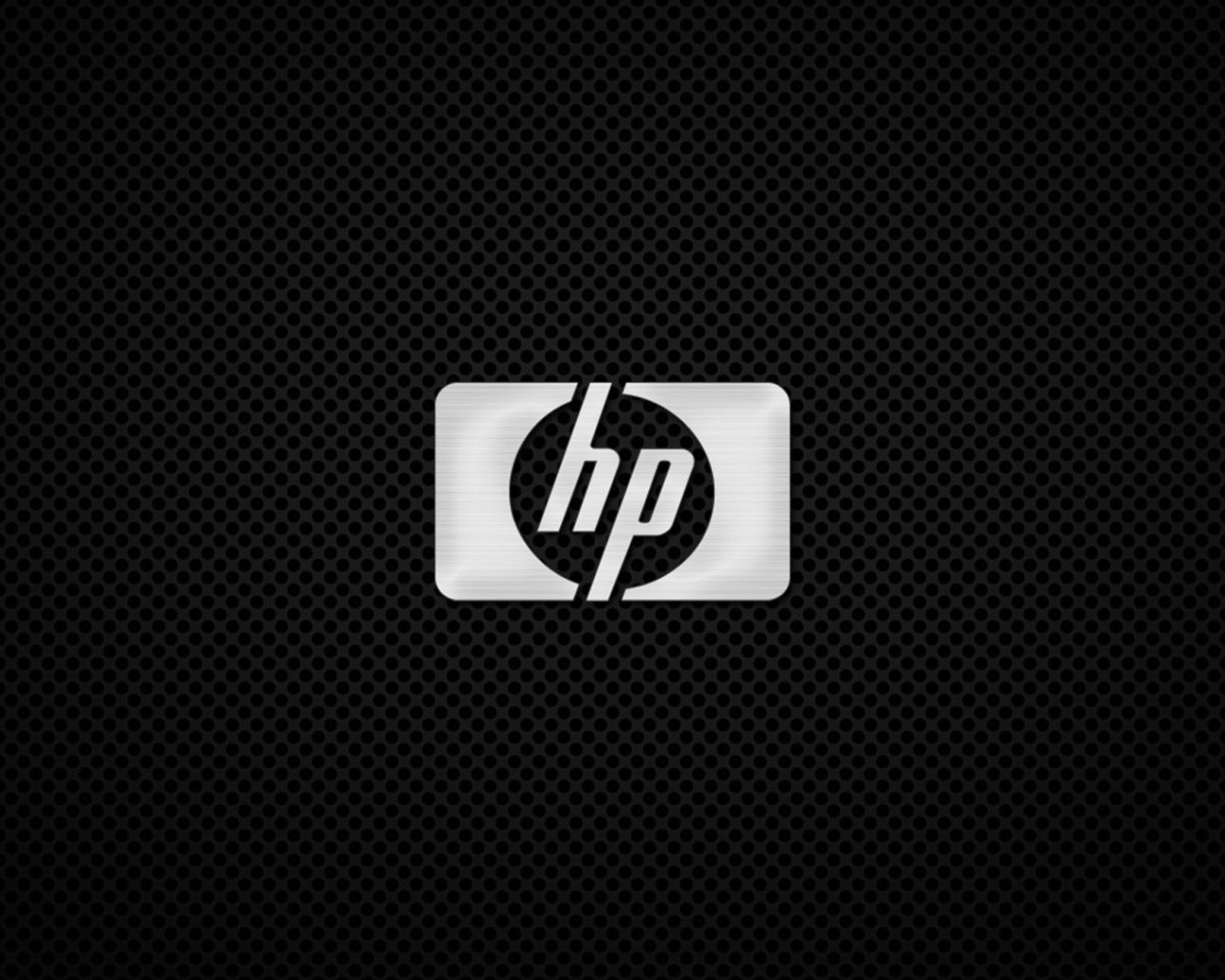 Лого HP на сетке