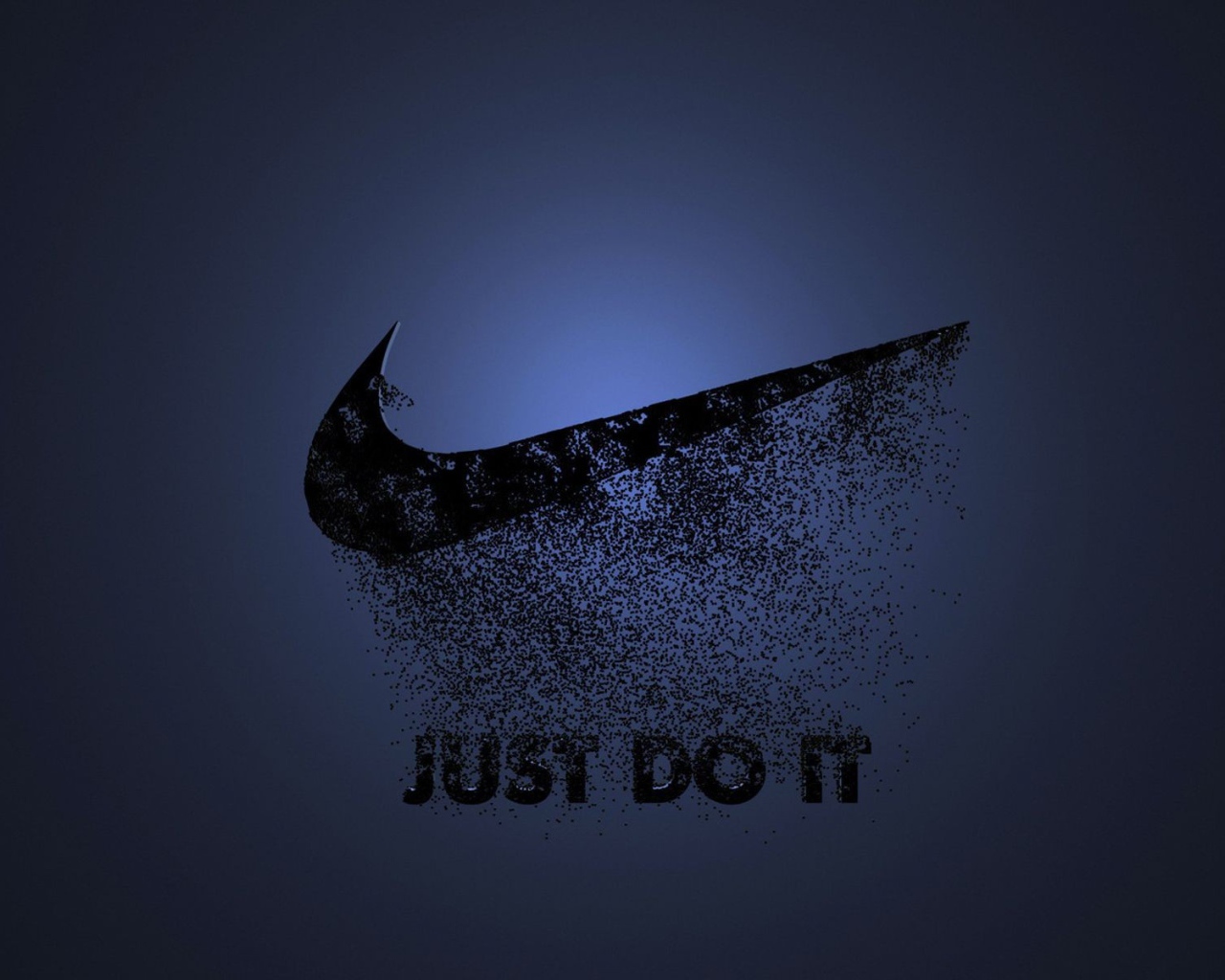 Распыление логотипа Найк