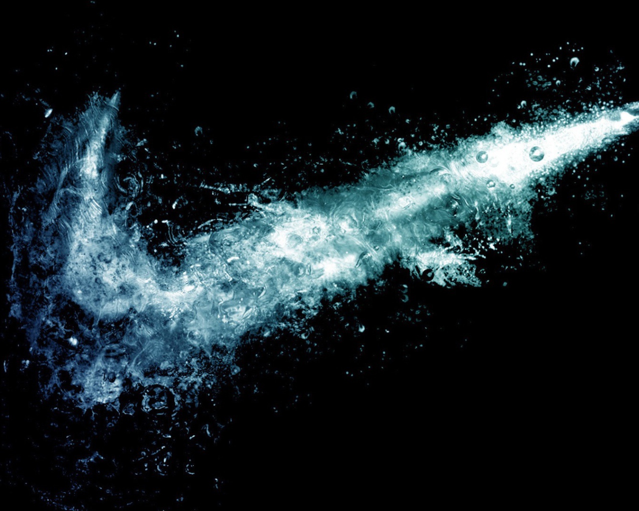 Вода и краска Найк