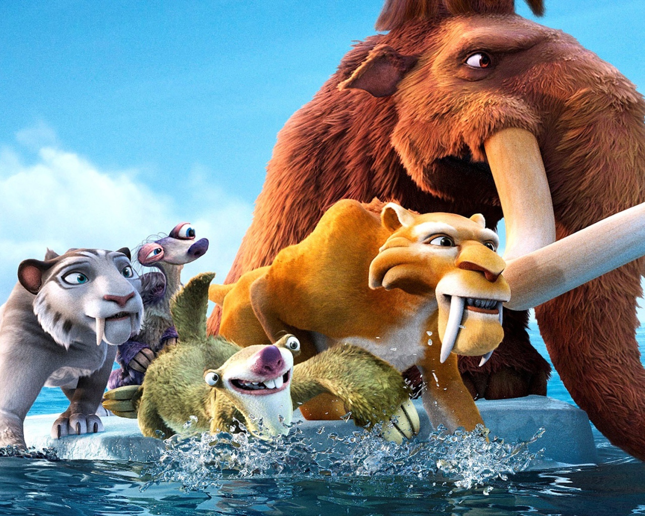 Мультфильм Ледниковый период 4