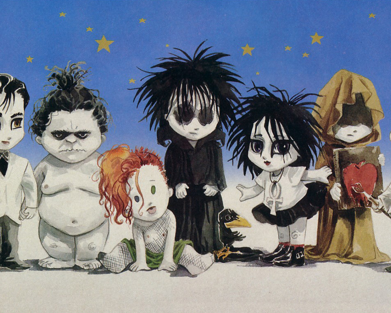 Герои мультфильма