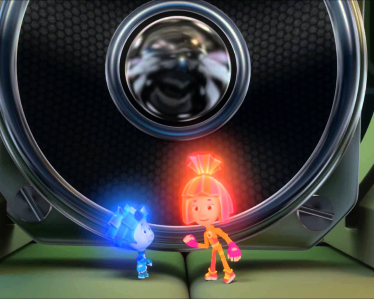 Фиксики у колонки