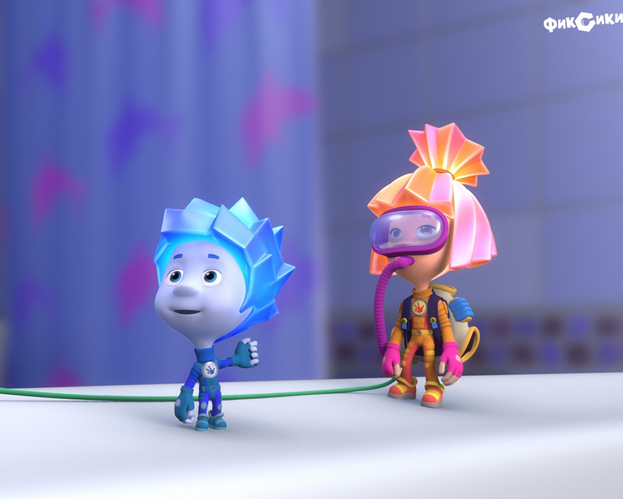 Фиксики в акваланге