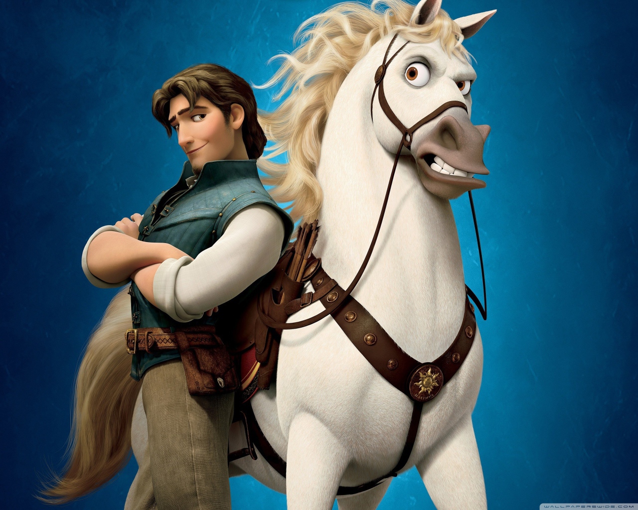 Флинн с конем