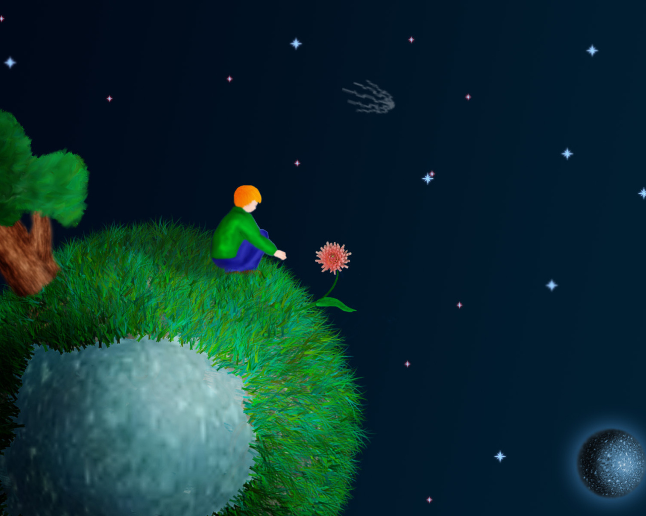 Одинокий маленький принц