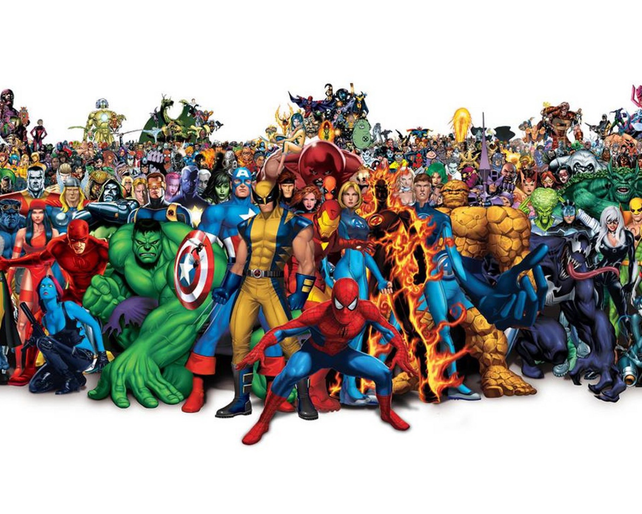 Все герои мультфильмов