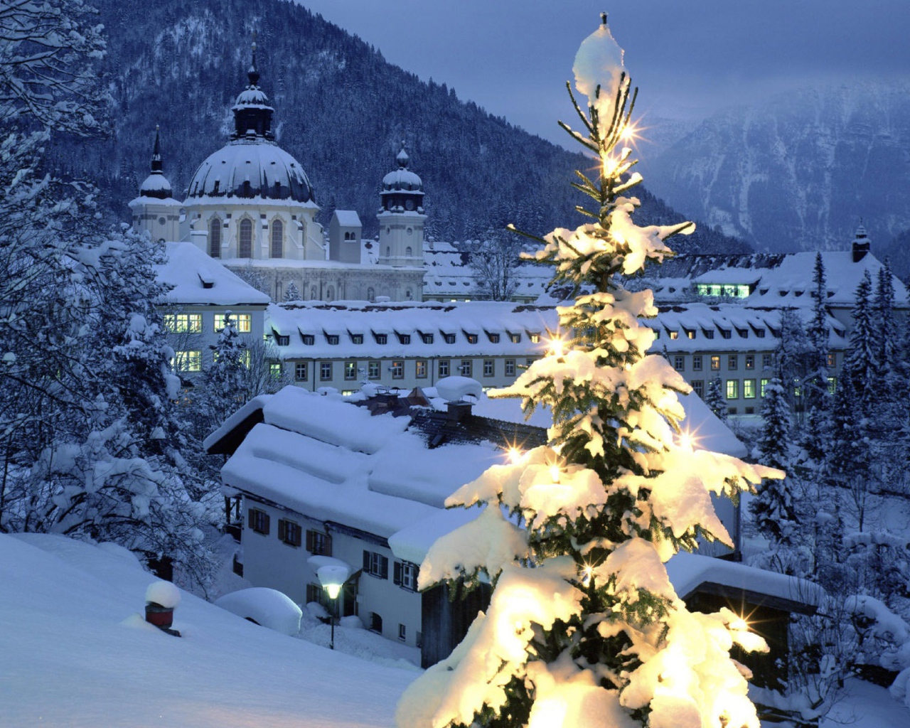 Рождество в горах