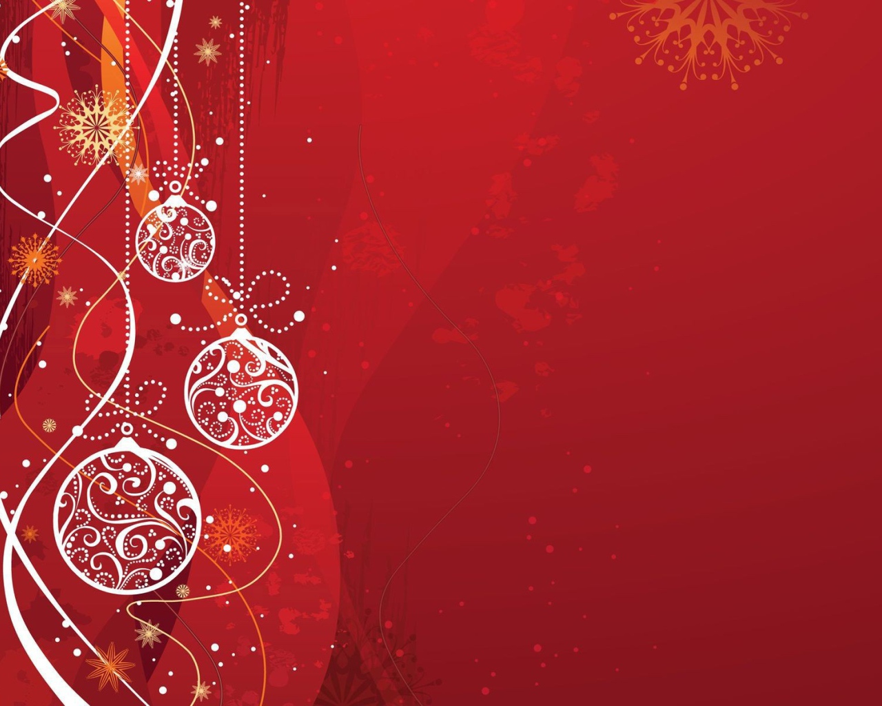 Рождественский красный фон