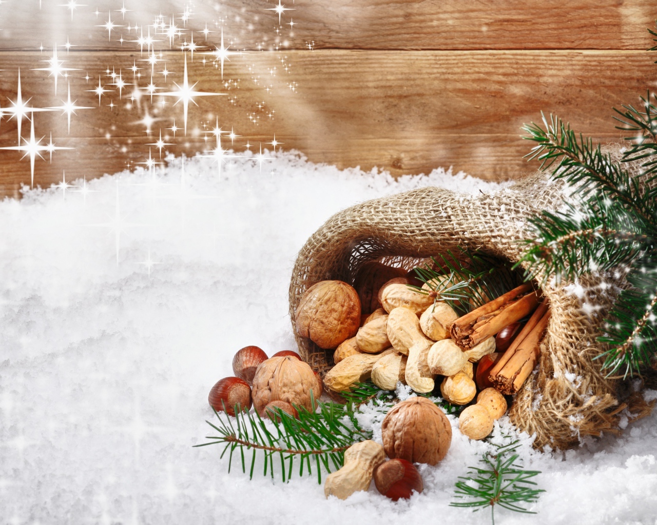 Угощение на Новый год