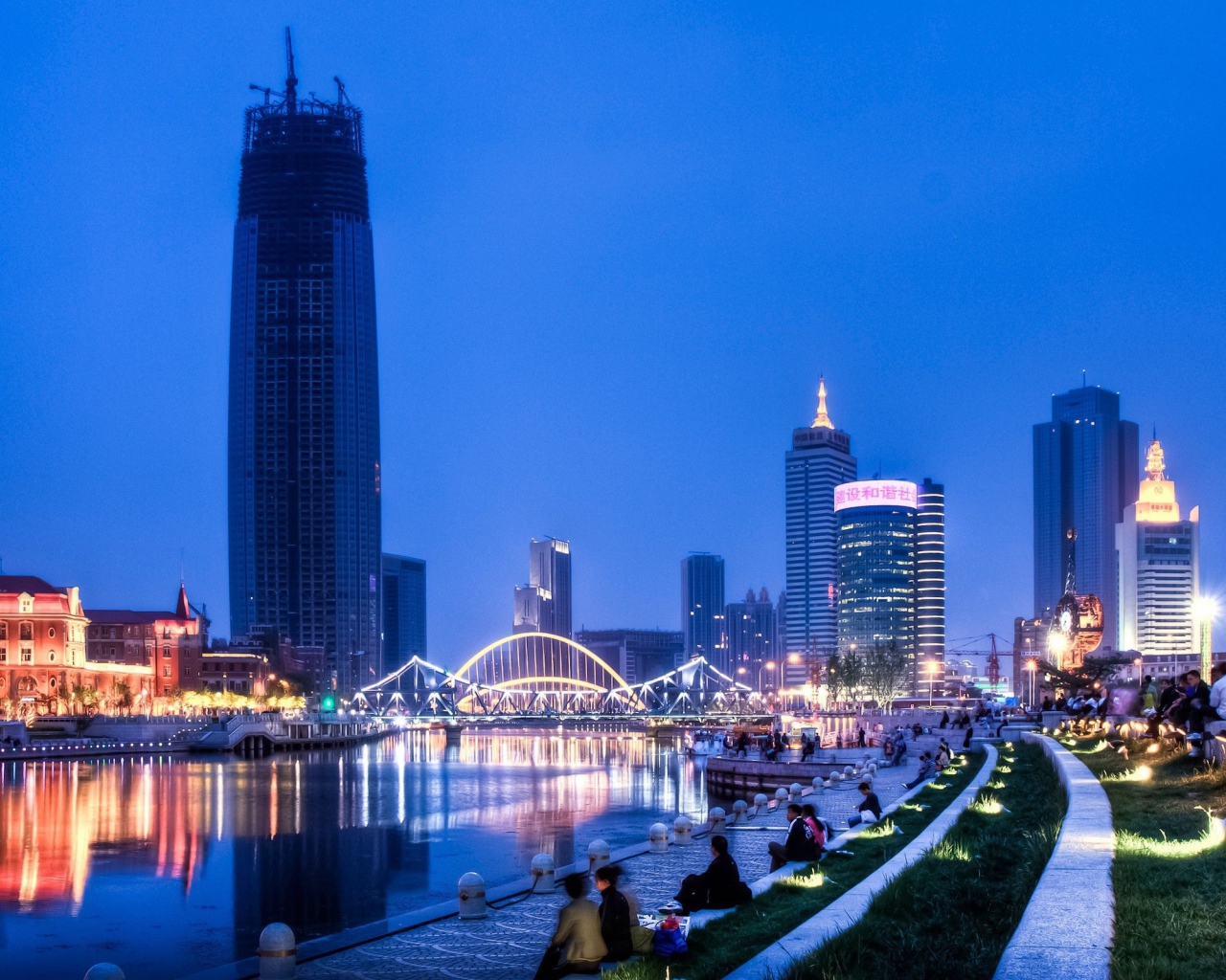 Китайский город на реке