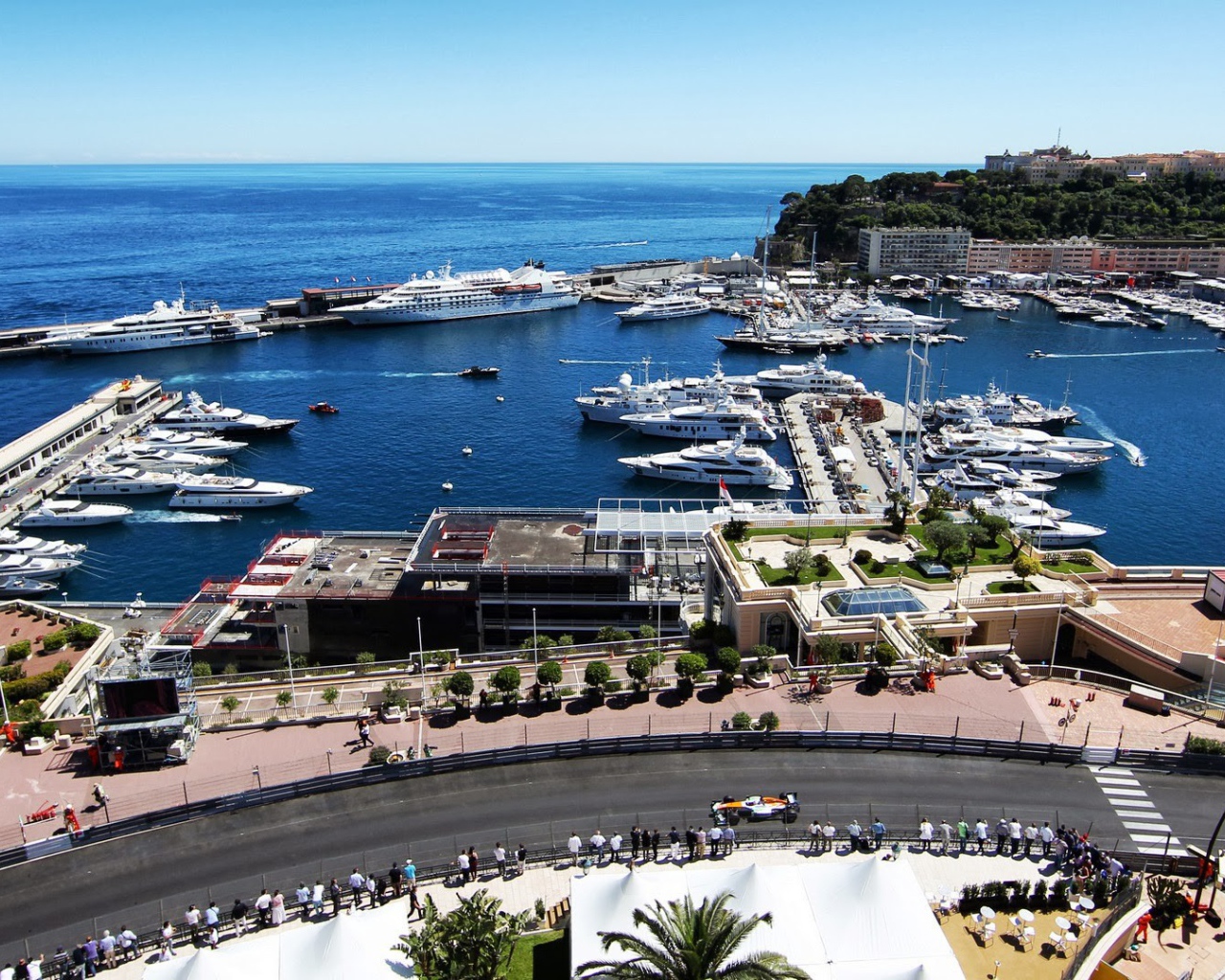 Пристань в Монте Карло