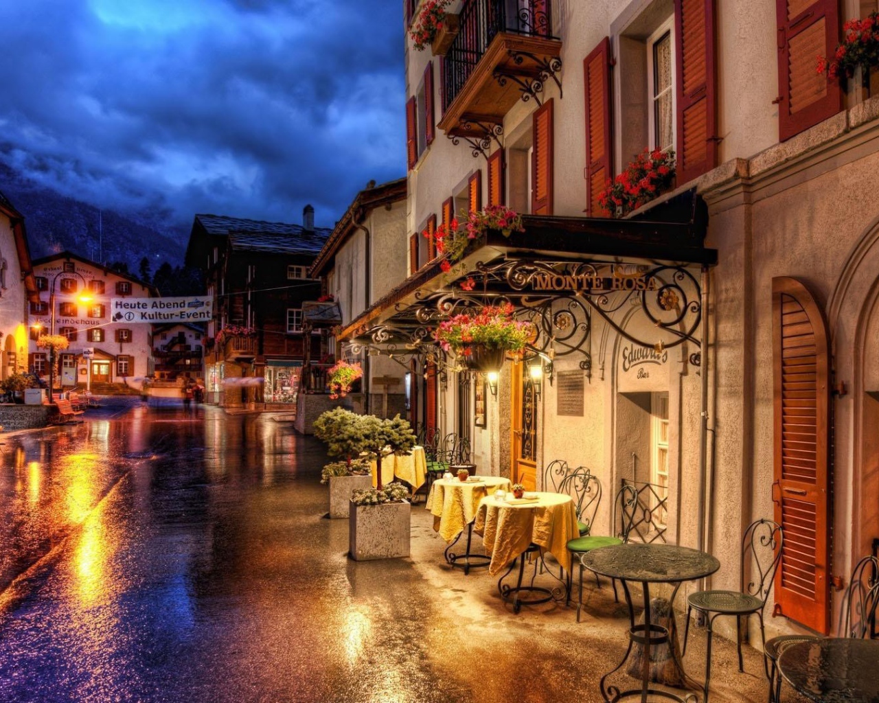 Улица после дождя