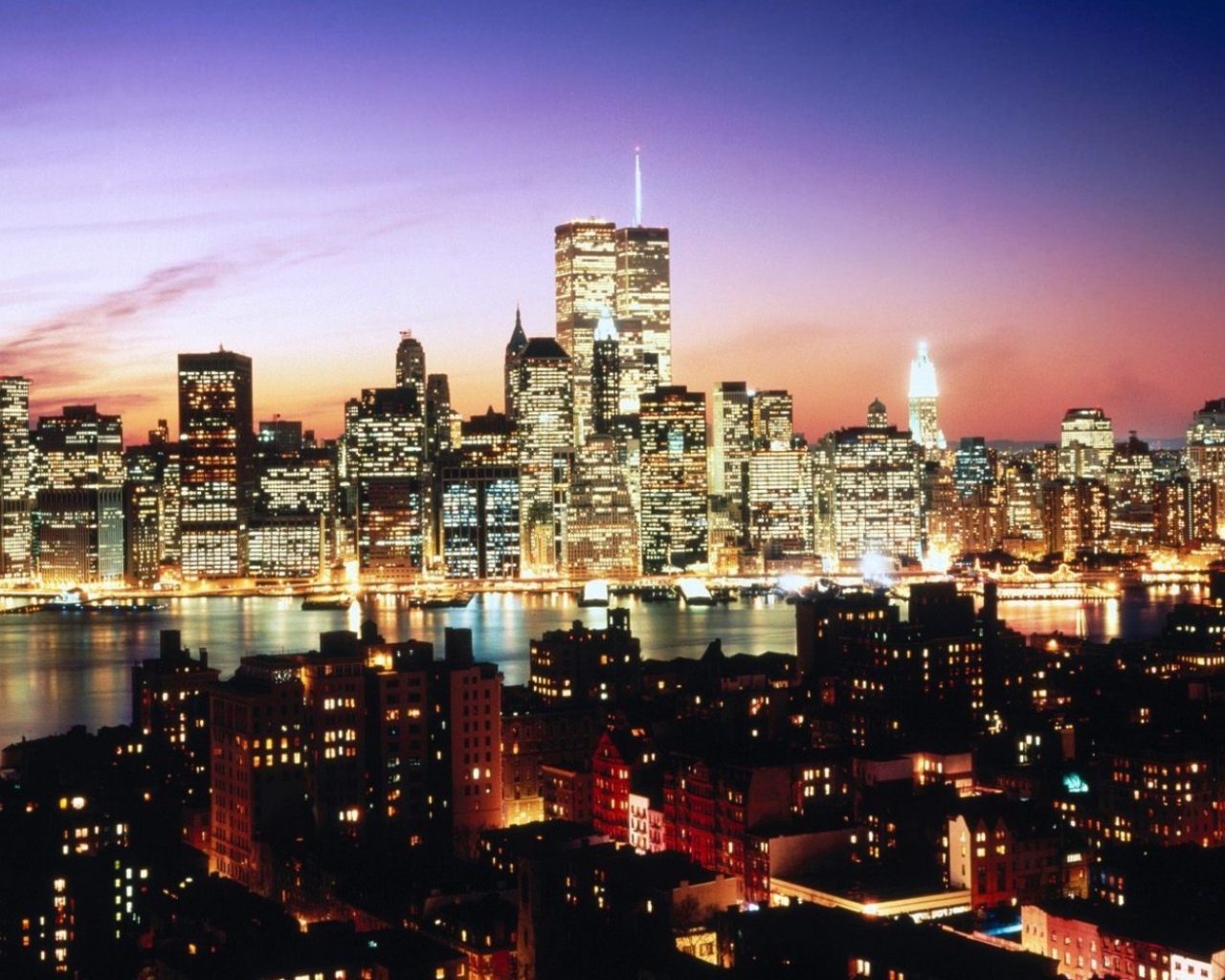 Вечерние Огни Нью Йорка